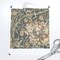 Floral Damask Victorian Vintage Style Edwardian Arts And Crafts Gray Blue Tan Custom Pre-pasted Wallpaper by Spoonflower Pre-Pasted Wallpaper 2FT Wide